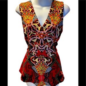 7th Avenue  New York & Company v neck dress shirt